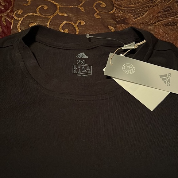 Adidas Three Stripes LS Crop - Picture 3 of 5